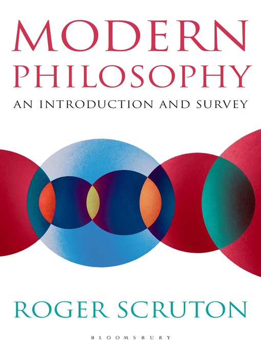 Title details for Modern Philosophy by Roger Scruton - Available